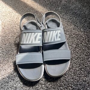 Nike Women Gray Sandals